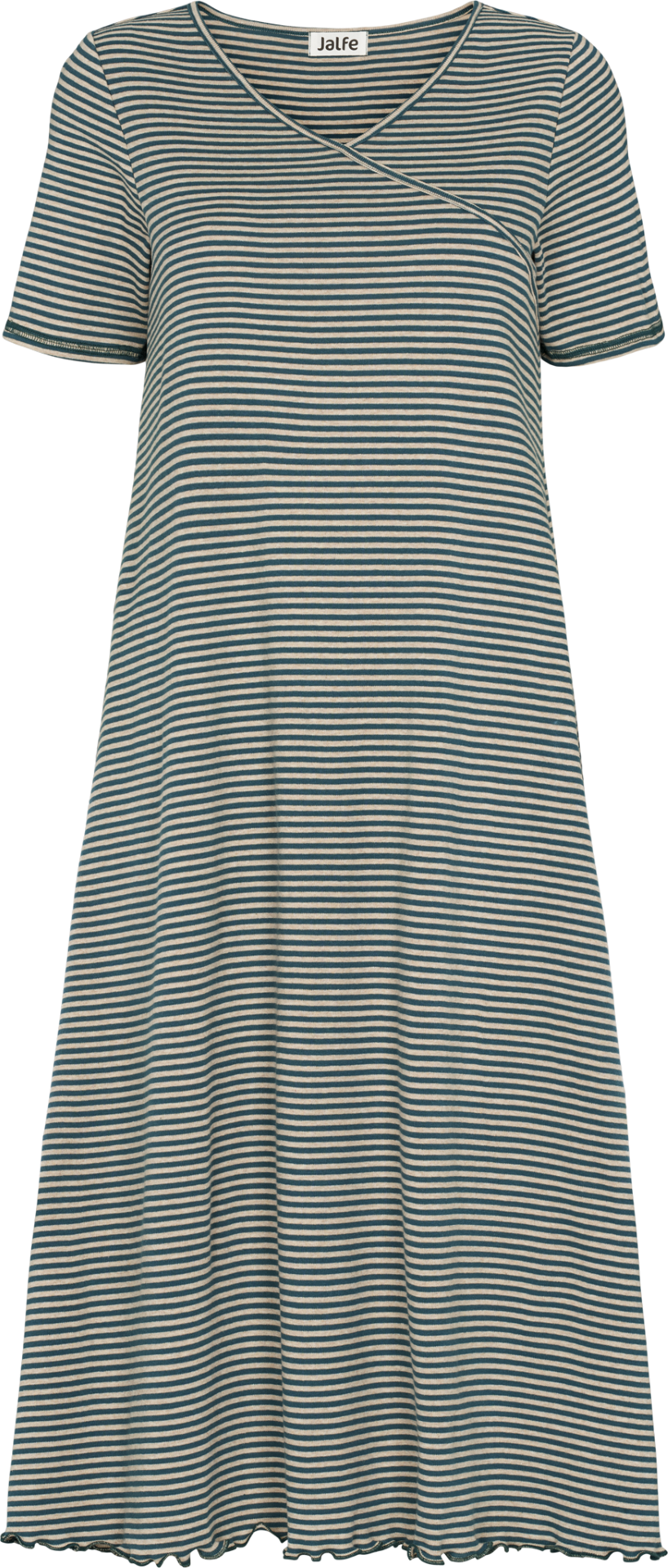 A-dress stripes organic cotton